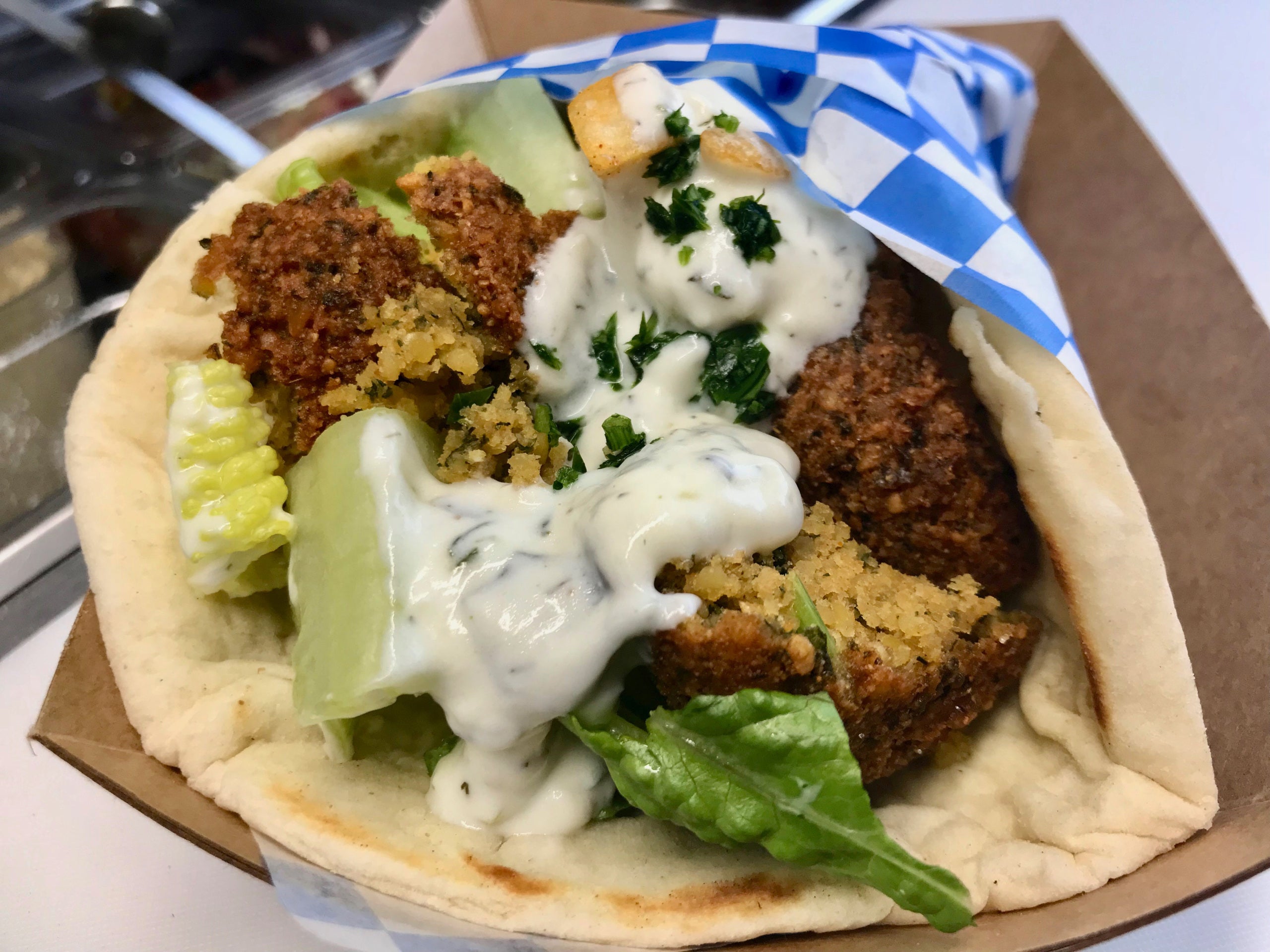 Falafel Gyro Combo